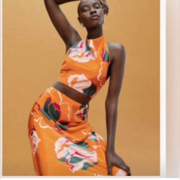 Sigrid Olsen Dresses & Skirts - Sigrid Olson floral boho midi skirt